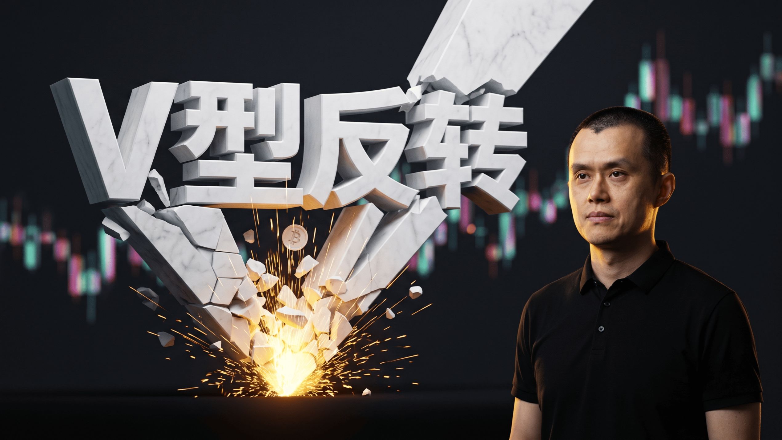 比特币V反行情，短期多头还是强~