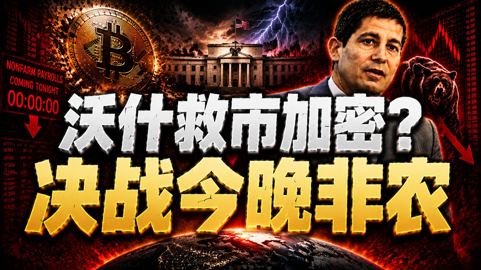 7.2比特币BTC行情分析，美联储主席沃什放鸽救市！比特币短期波段反弹是否形成？晚间非农重磅来袭！重点关注！