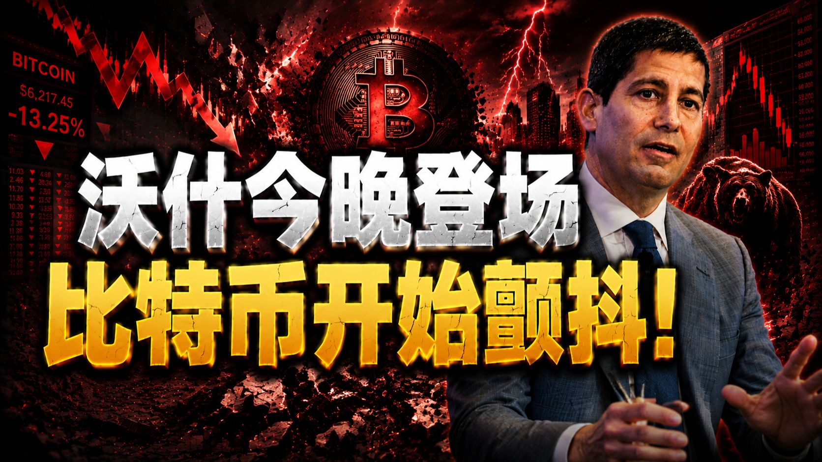 7.1比特币BTC行情分析，大的来了！晚间美联储主席沃什和小非农轮番轰炸！比特币开始颤抖！全是干货！