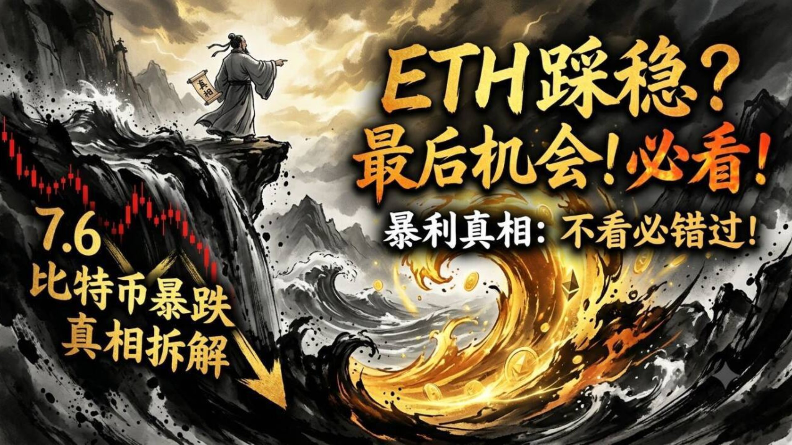 7.6 以太坊行情分析：比特币砸盘后，筑底信号到底出现了吗？ 铭辉比特币行情 BTC BEAT ETH SOL ZEC HYPE LAB