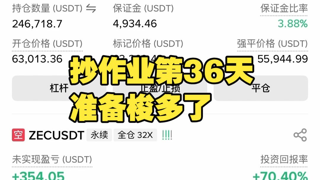 7月7日继续抄作业，上次飞扬给的空止盈了，转向多了| BTC