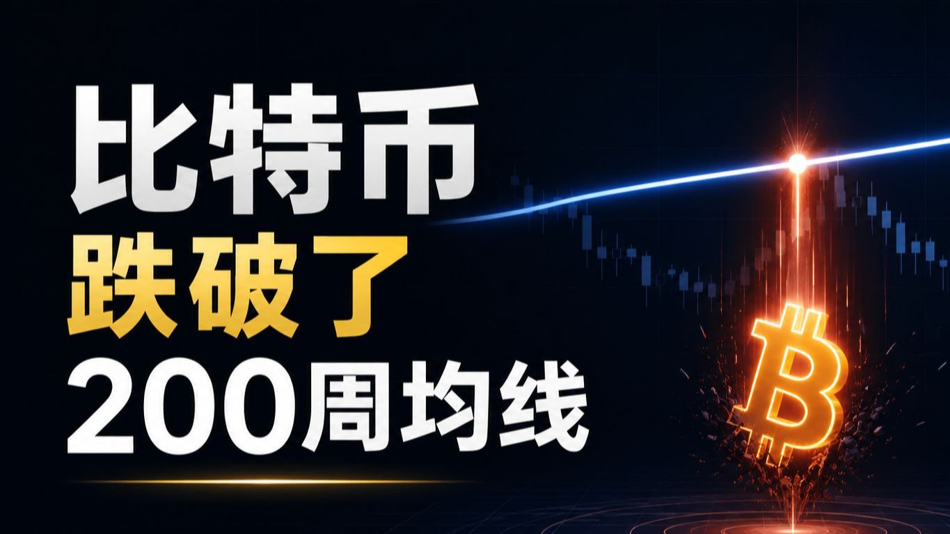 比特币跌破200周均线？彻底进入深熊了吗？