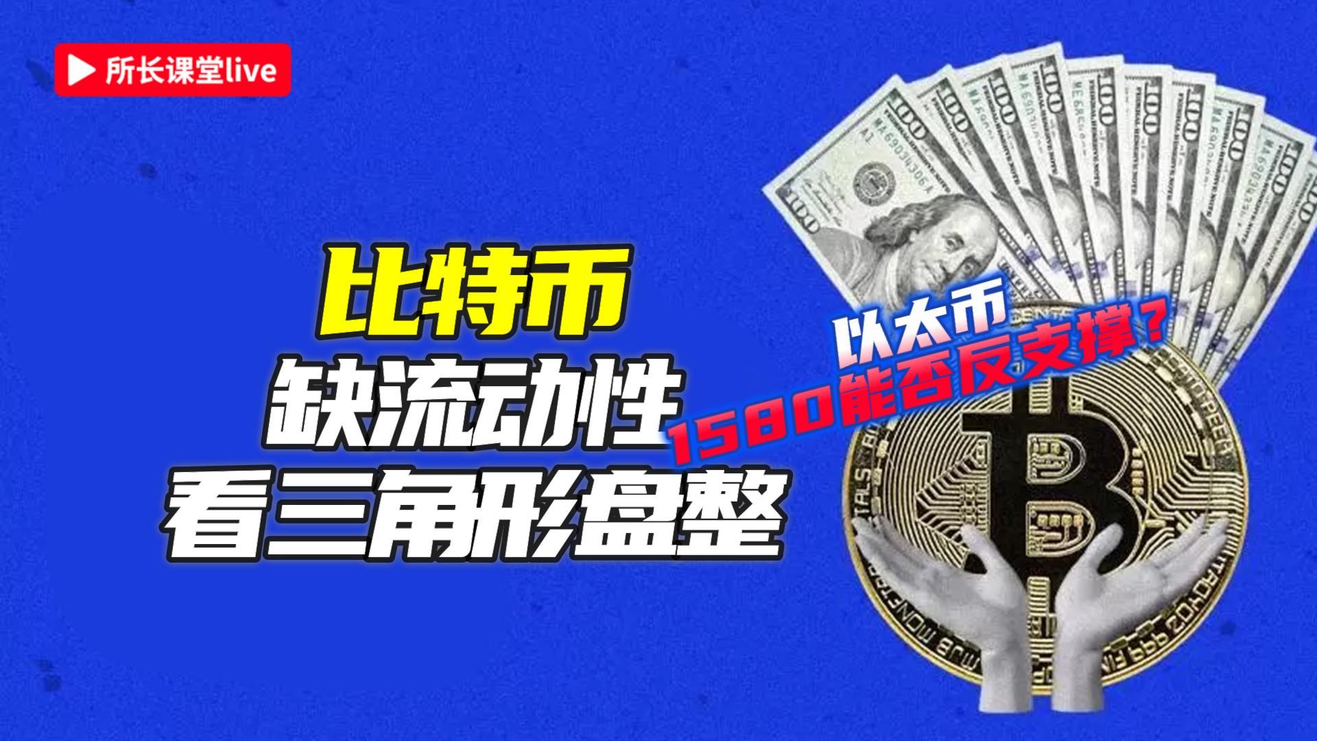 比特币低位盘整继续 | 以太币1580做多真急啊 | LAB开始跌破趋势线 |