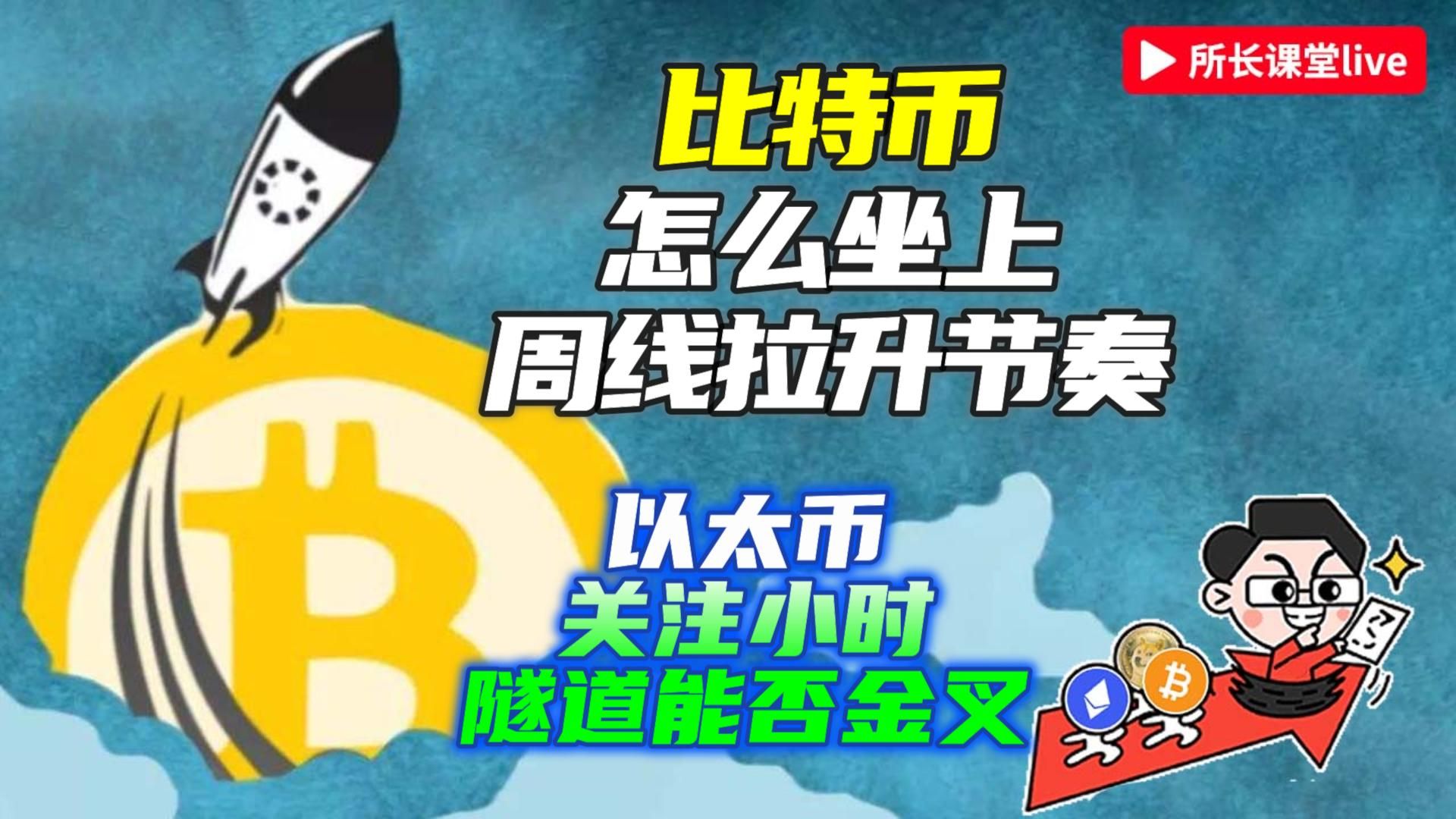 比特币周线级别底部模型 | 比特币小级别螃蟹能否回调测试周线支撑？ | 以太币日线反弹到W底颈线会有压力 | ETH关注小时级别隧道金叉 |